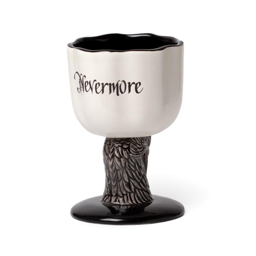 Alchemy - Nevermore Goblet Mug - White/Black